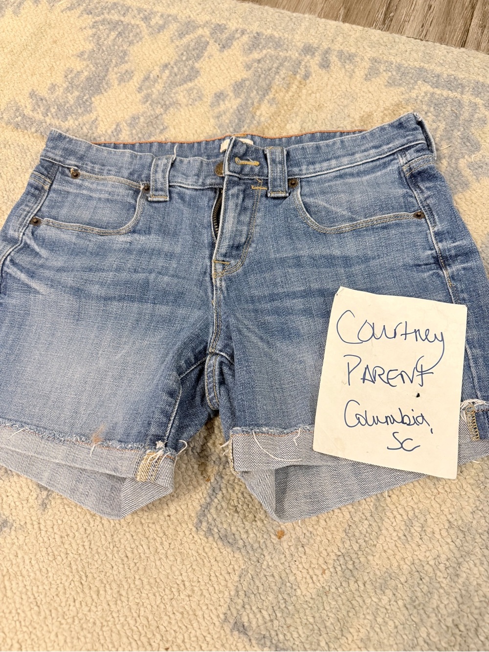 J. Crew Light Blue Denim Cutoff Shorts